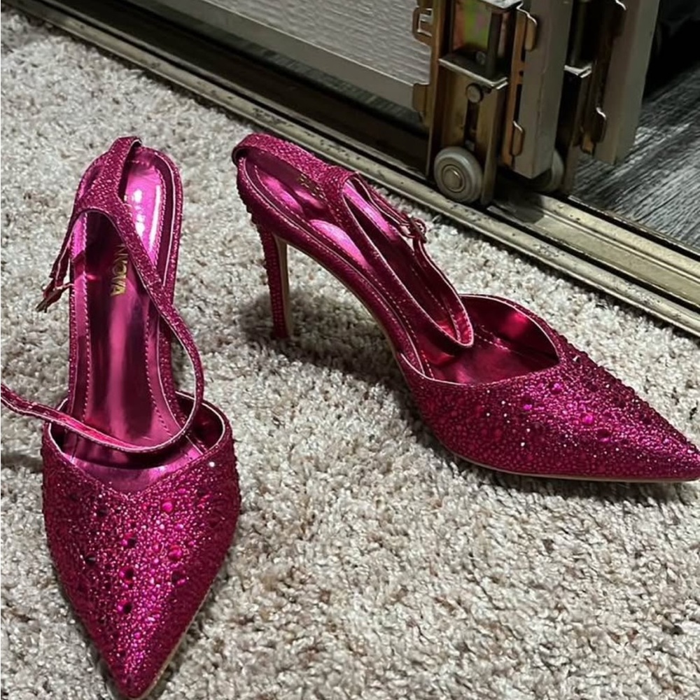 Elegant Pink Stiletto Heels